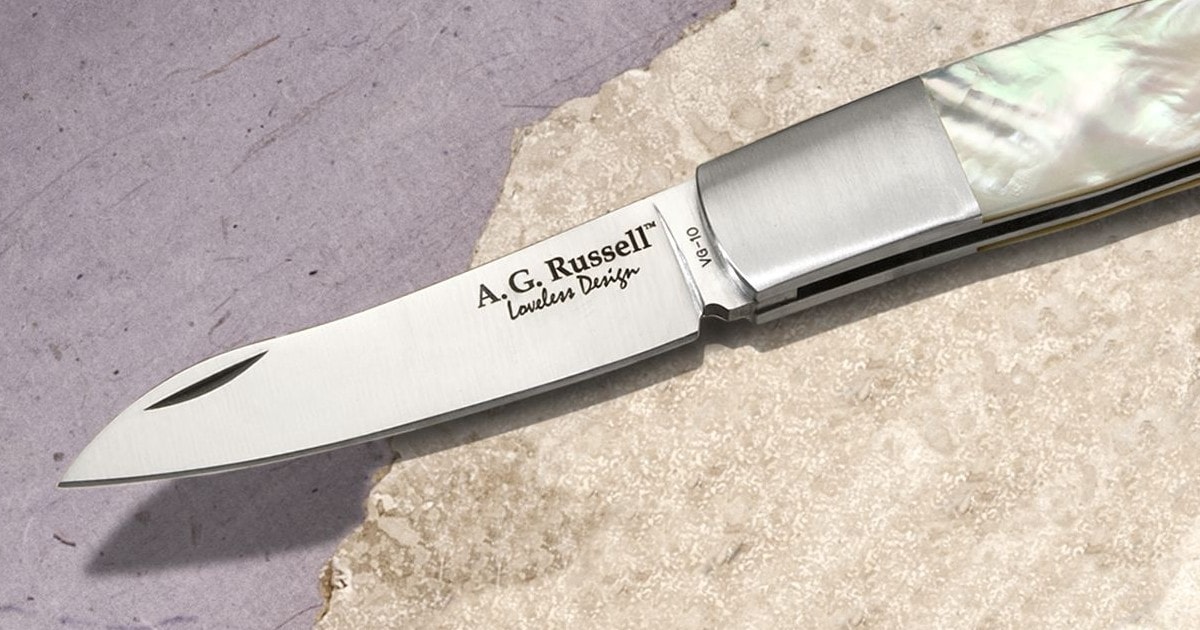 Knives with VG-10 Japanese Steel Knives | AGRussell.com